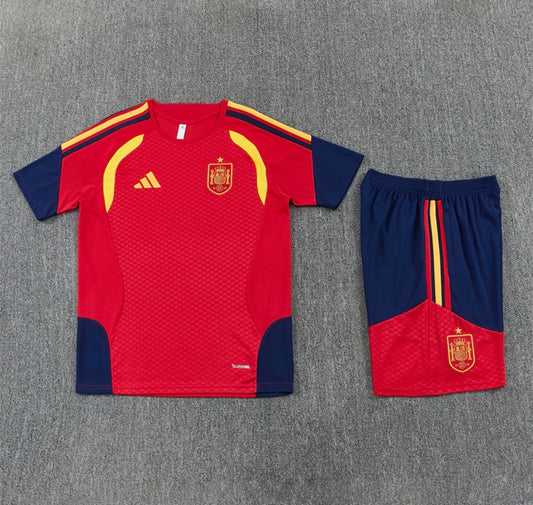 Spain 2026 Short Sleeve Tracksuit - Red