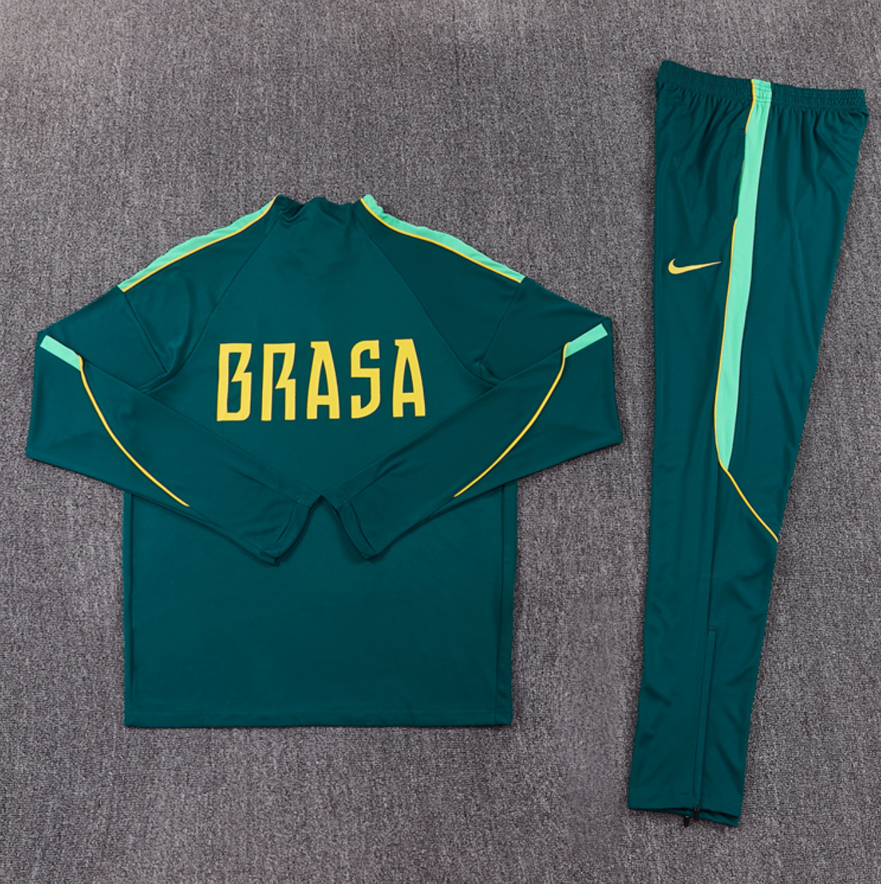 Brazil 2026 Tracksuit - Dark Green