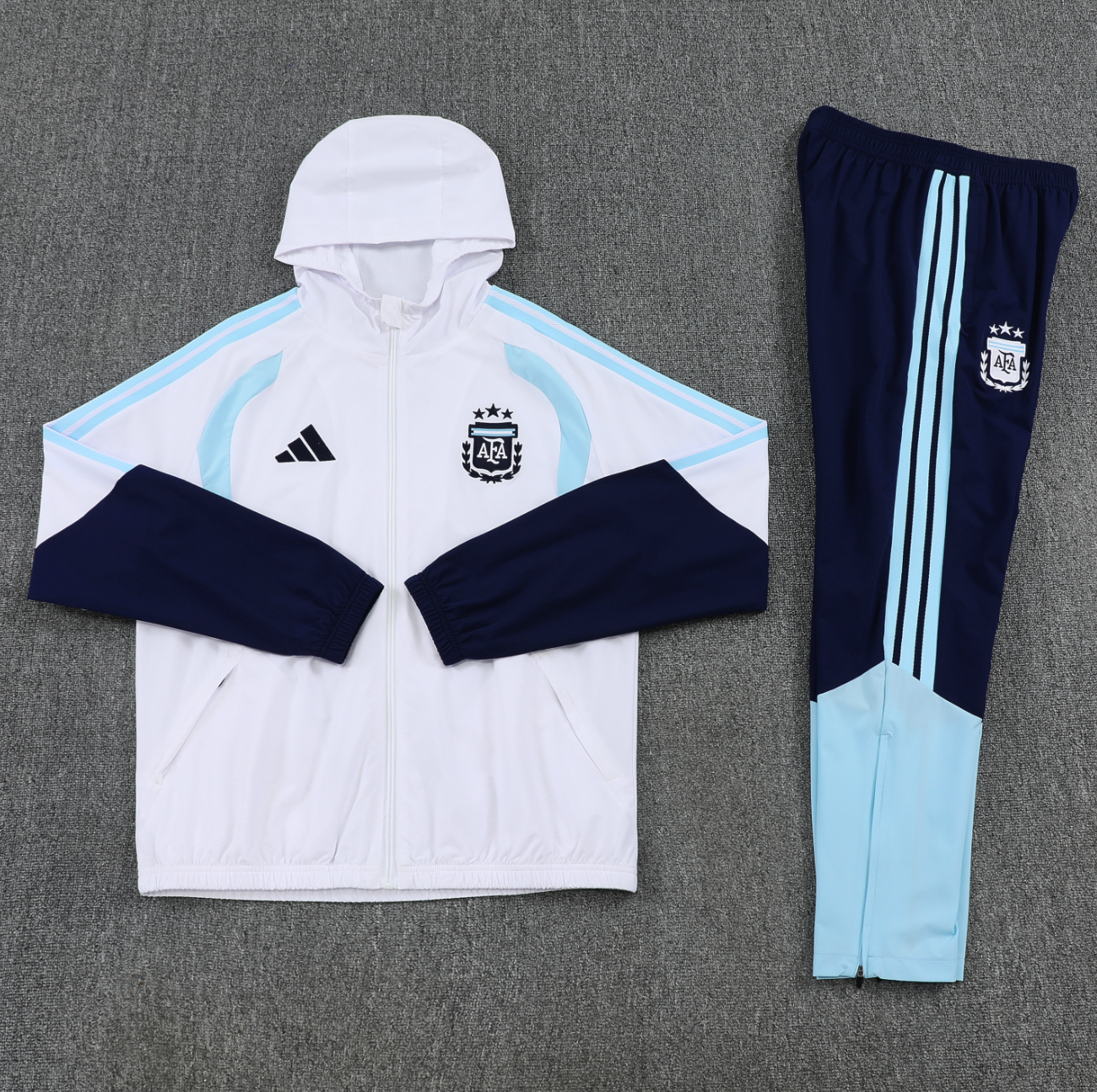 Argentina Windbreaker 2026 Tracksuit - White