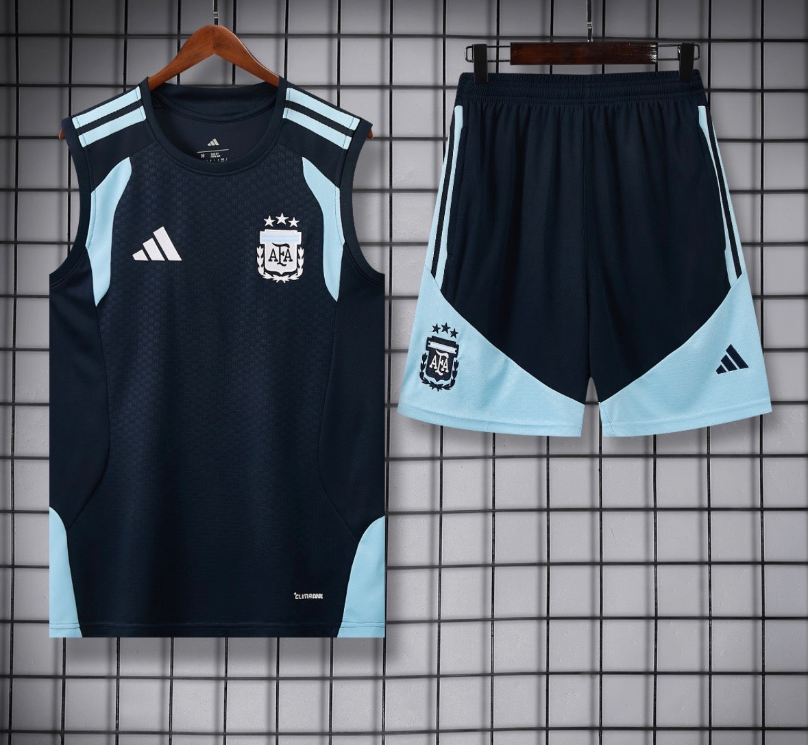 Argentina 2026 Sleeveless Tracksuit – Navy