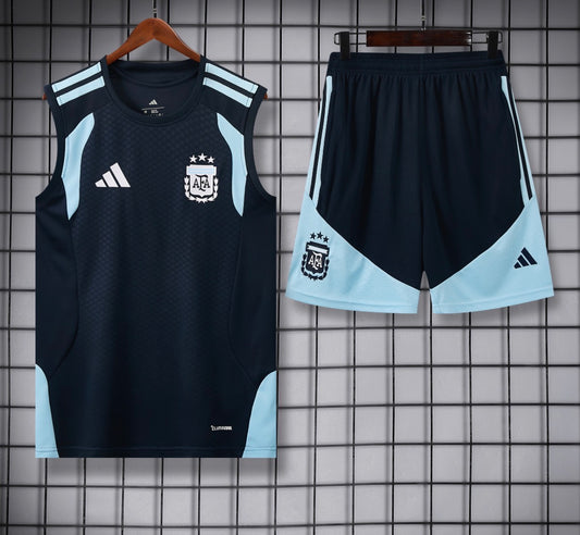 Argentina 2026 Sleeveless Tracksuit – Navy