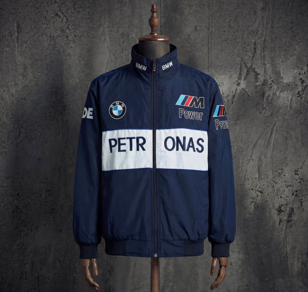 BMW M Power Petronas Vintage F1 Racing Jacket