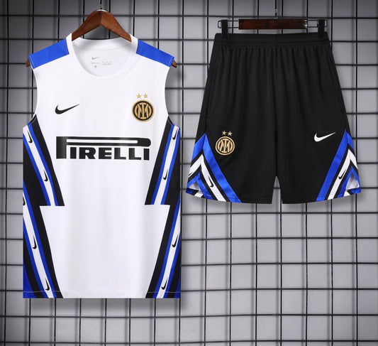 Inter Milan 25/26 Sleeveless Tracksuit - White