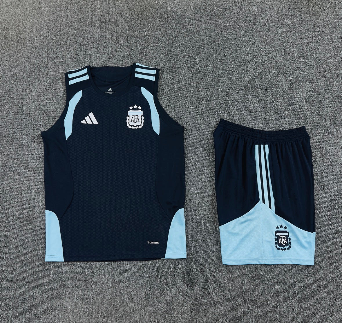Argentina 2026 Sleeveless Tracksuit – Navy