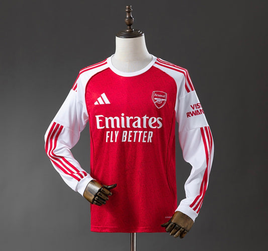 Arsenal 25/26 Home Kit Long Sleeve