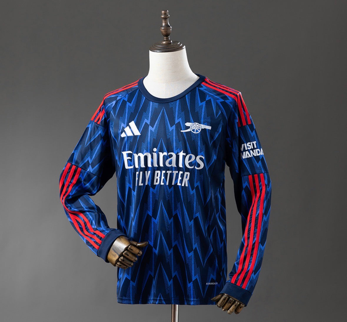 Arsenal 25/26 Away Kit Long Sleeve