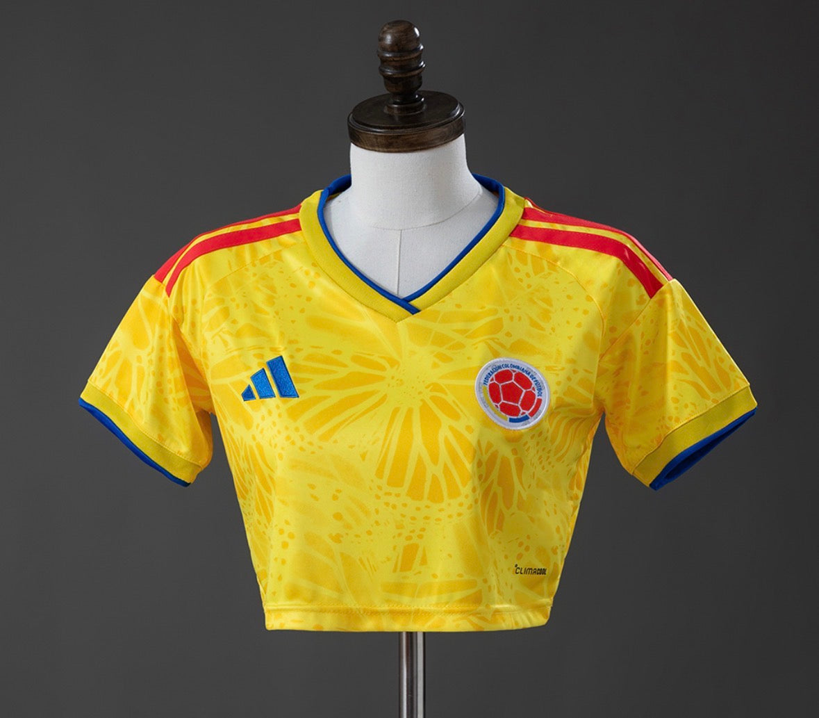Colombia 2026 Home Kit - Crop Top