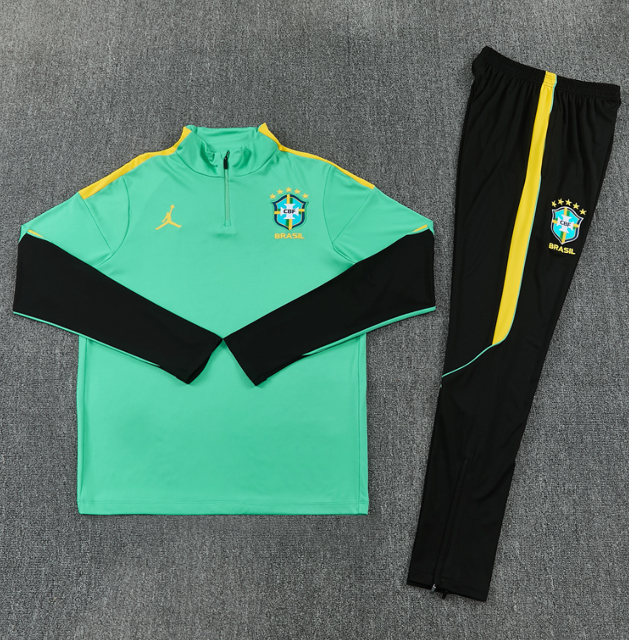 Brazil 2026 Tracksuit - Light Green