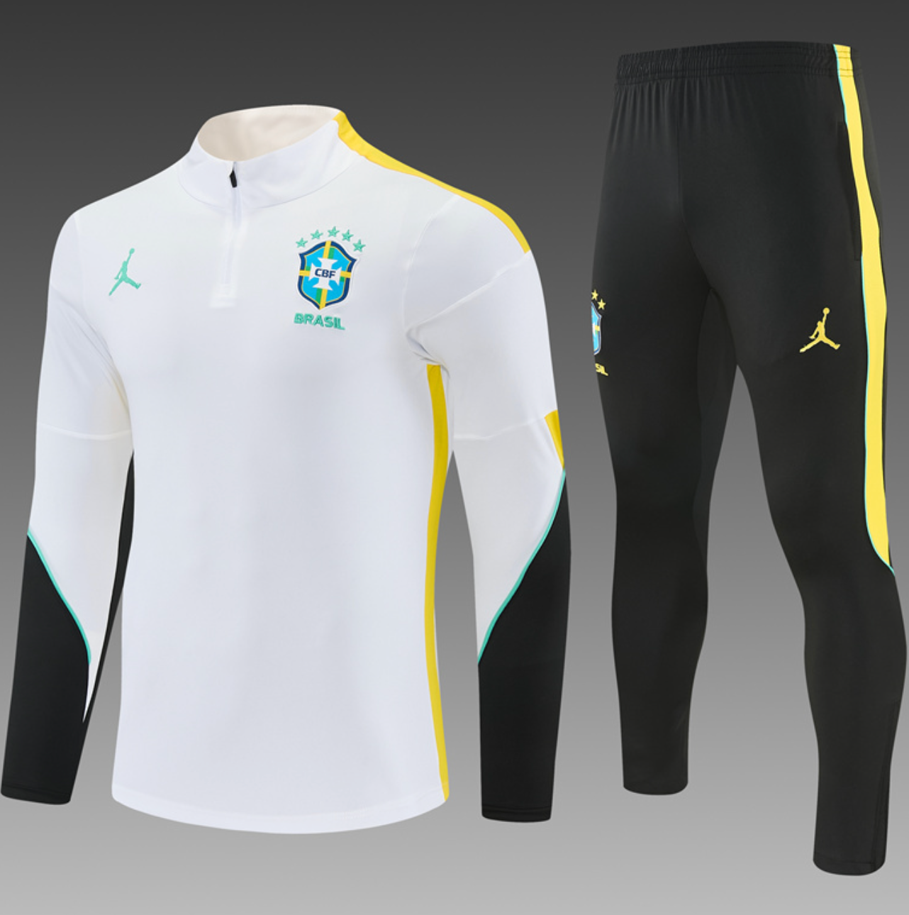 Brazil 2026 Tracksuit - White