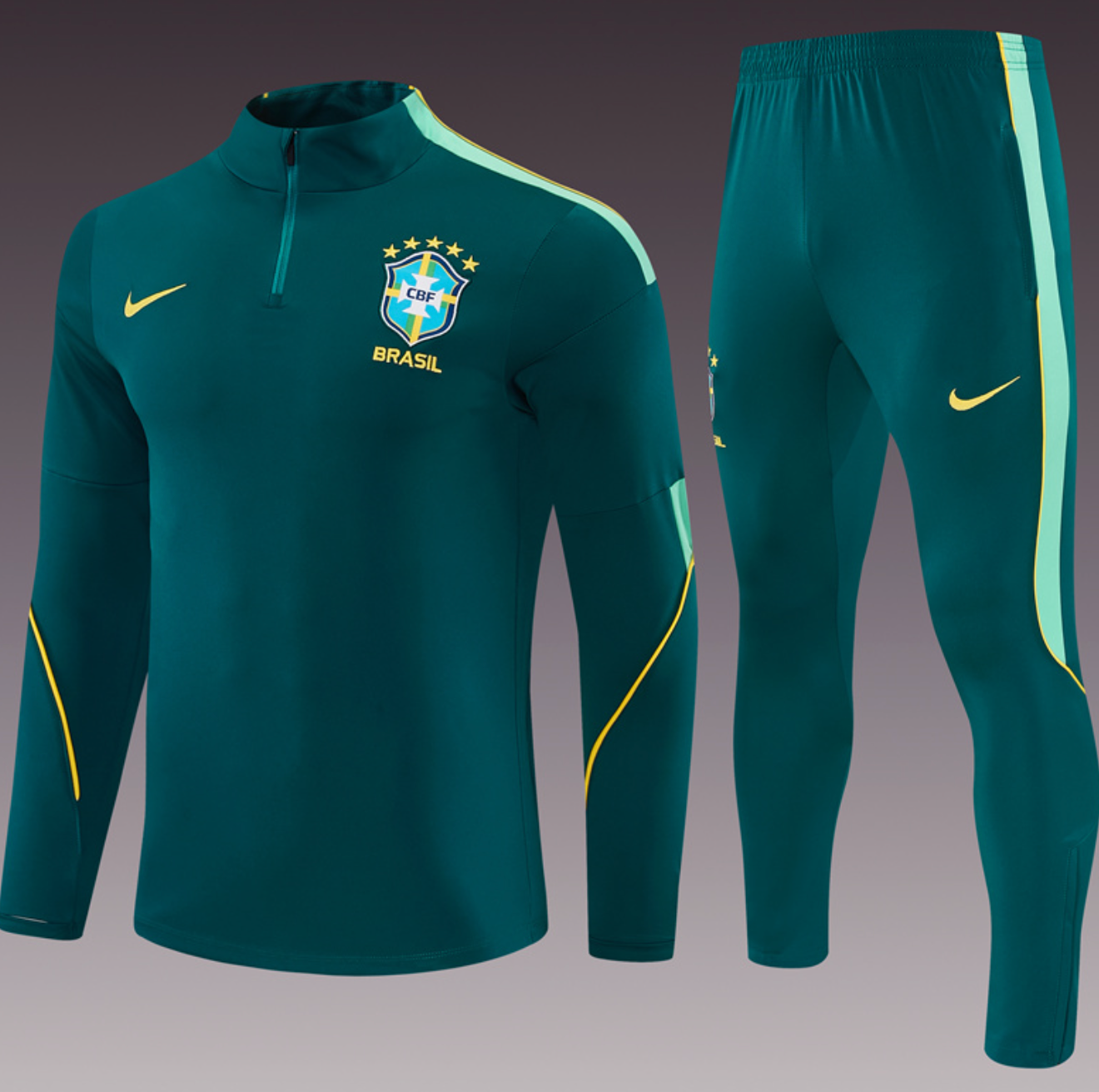 Brazil 2026 Tracksuit - Dark Green