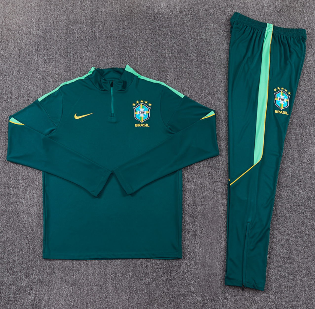 Brazil 2026 Tracksuit - Dark Green