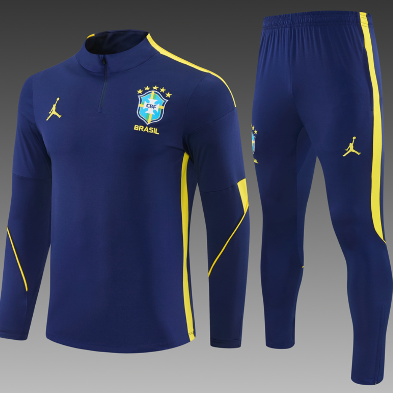 Brazil 2026 Tracksuit - Navy Blue