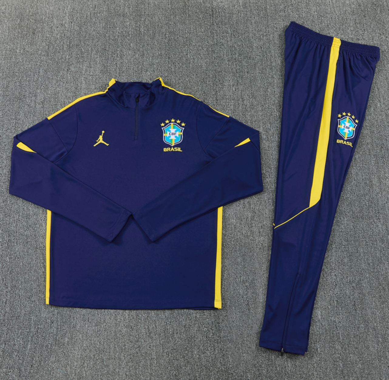 Brazil 2026 Tracksuit - Navy Blue