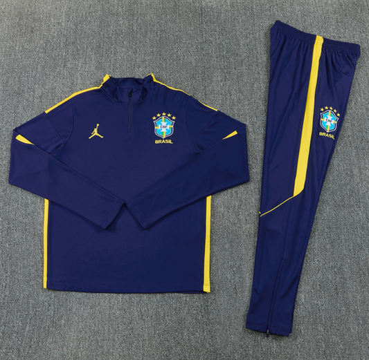 Brazil 2026 Tracksuit - Navy Blue
