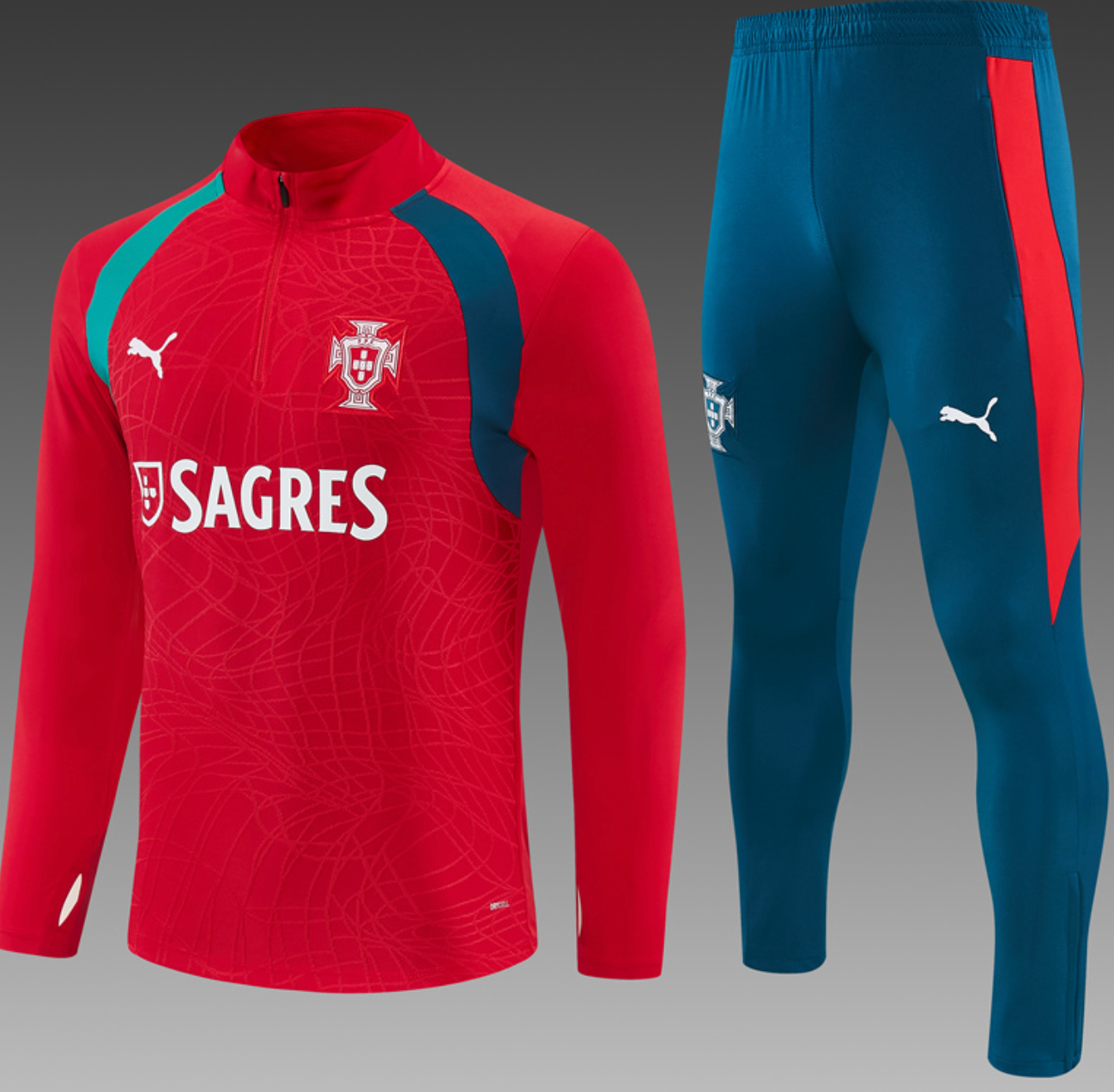 Portugal 2026 Tracksuit - Red