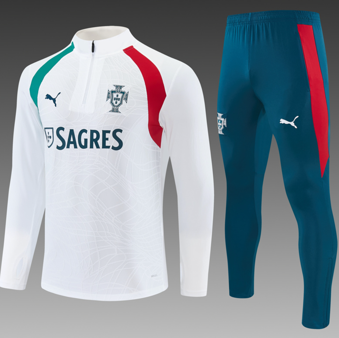 Portugal 2026 Tracksuit - White