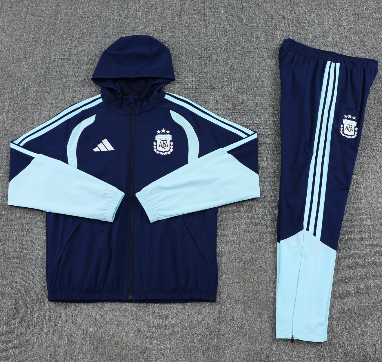 Argentina Windbreaker 2026 Tracksuit - Navy Blue