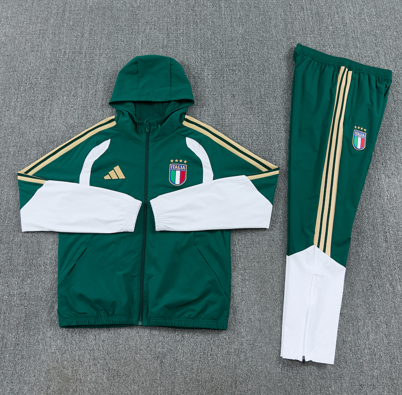 Italy Windbreaker 2026 Tracksuit - Green