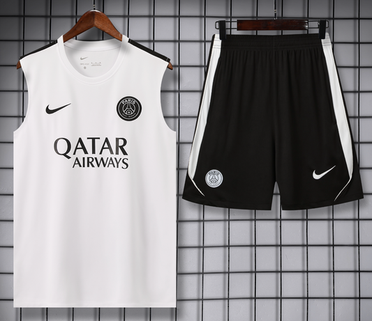 PSG 26/27 Sleeveless Tracksuit – White