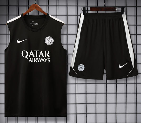 PSG 26/27 Sleeveless Tracksuit – Black