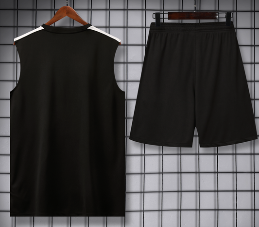 PSG 26/27 Sleeveless Tracksuit – Black