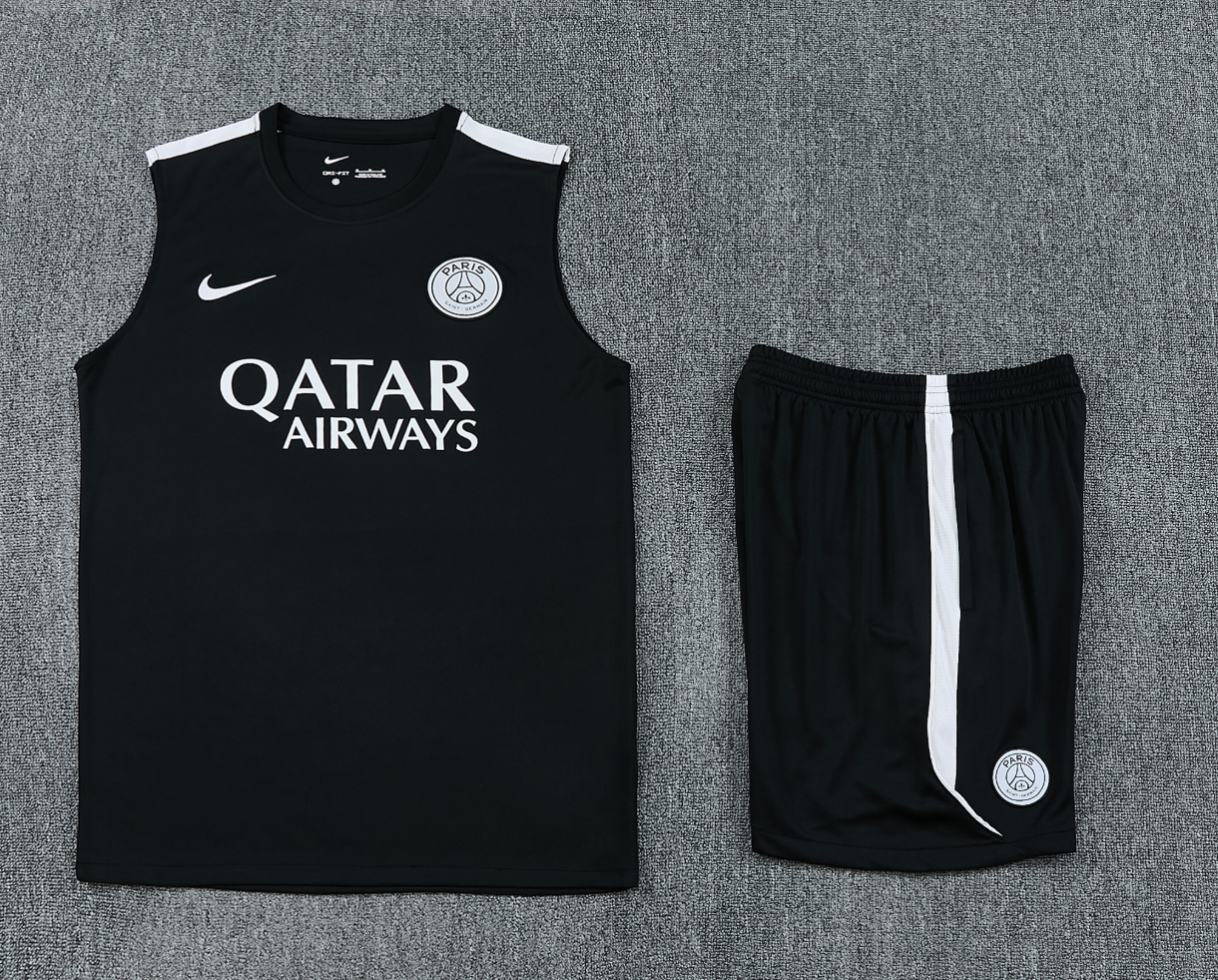 PSG 26/27 Sleeveless Tracksuit – Black