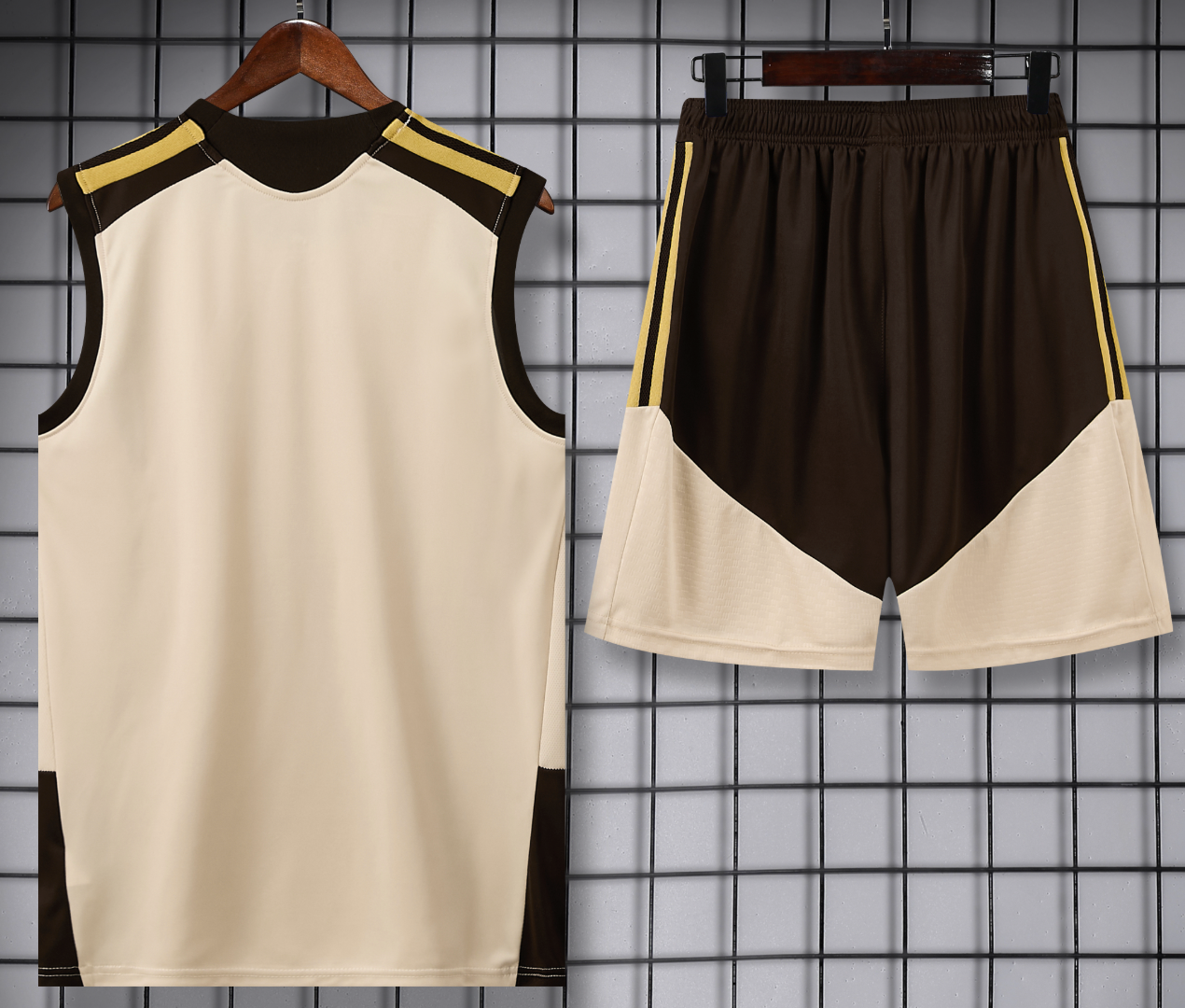 Flamengo 26/27 Sleeveless Tracksuit – Beige