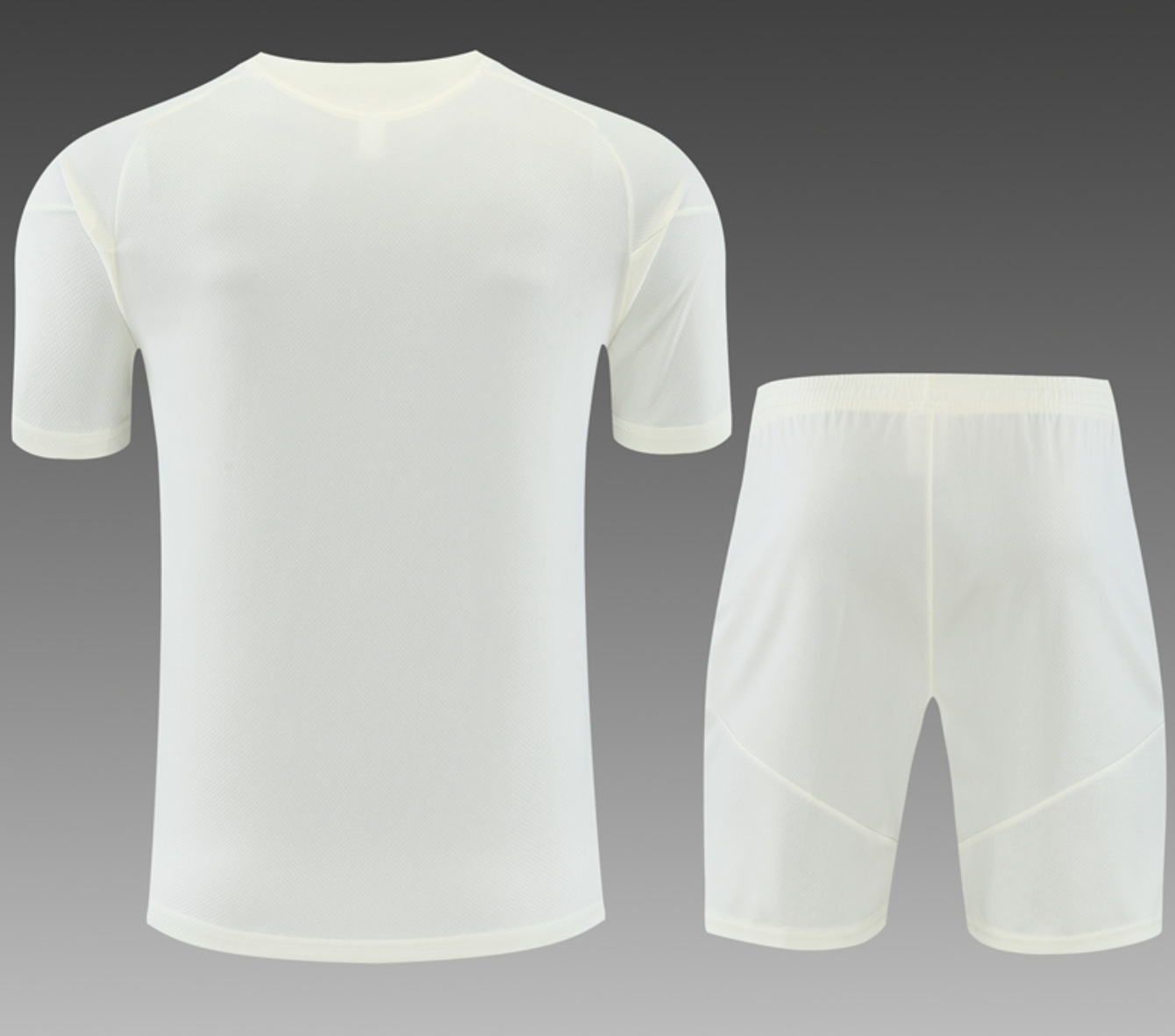 Real Madrid 26/27 Short Sleeve Tracksuit - White